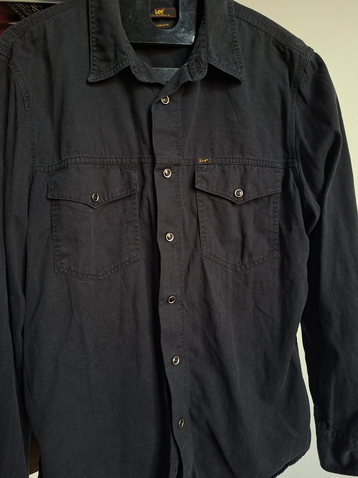 Lee Western shirt overshirt maat L regular nieuw, Ophalen of Verzenden, Nieuw, Blauw, Halswijdte 41/42 (L)