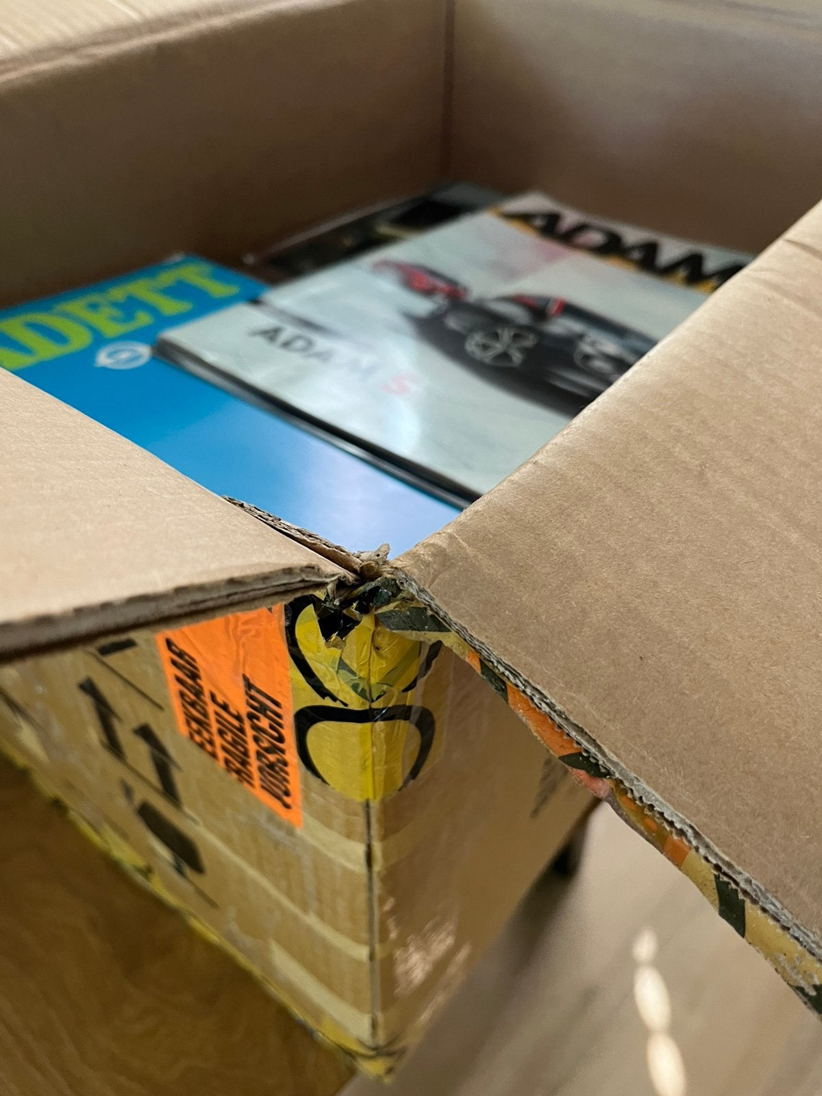 Zeer grote partij Opel folders in een koop, Ophalen, Zo goed als nieuw, Opel