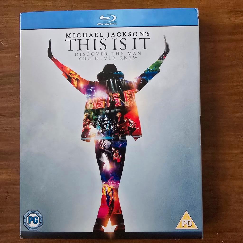 This is it Michael Jackson Blu ray, Cd's en Dvd's, Blu-ray, Ophalen of Verzenden, Zo goed als nieuw, Muziek en Concerten