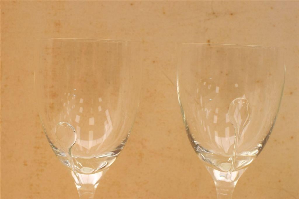 6 delig wijnglas op voet 46653, Huis en Inrichting, Gebruikt, Ophalen of Verzenden, Bord(en), Wedgwood