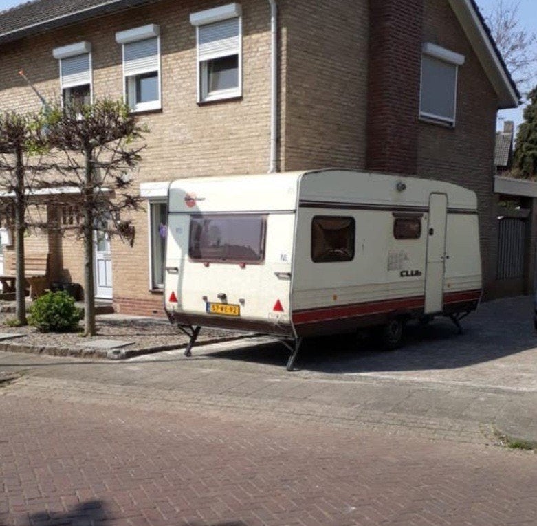 Bürstner Club caravan. 1987, Ophalen, Gebruikt