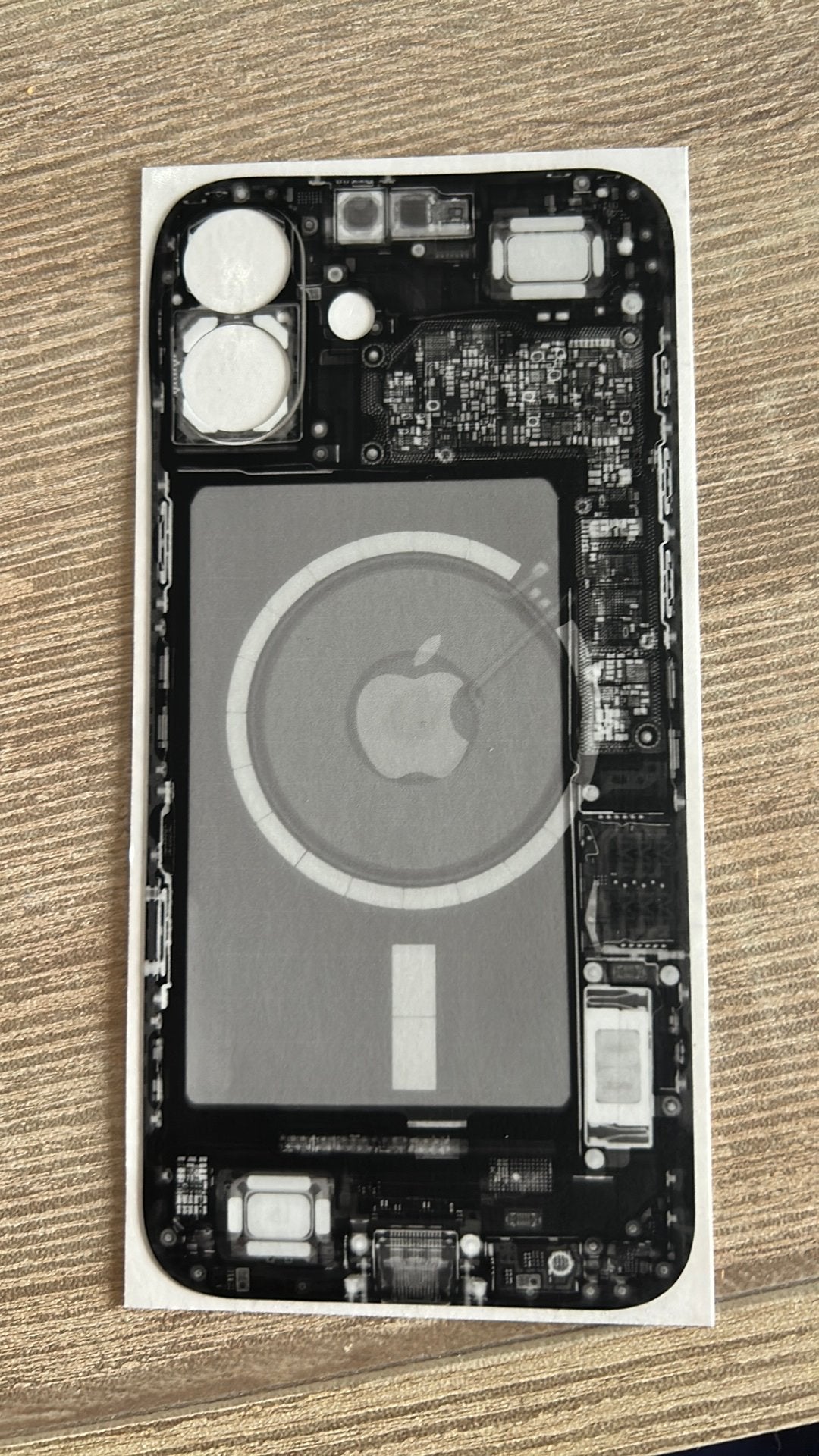 D brand skin (x-ray black) voor iphone 16 plus, Ophalen of Verzenden, Nieuw