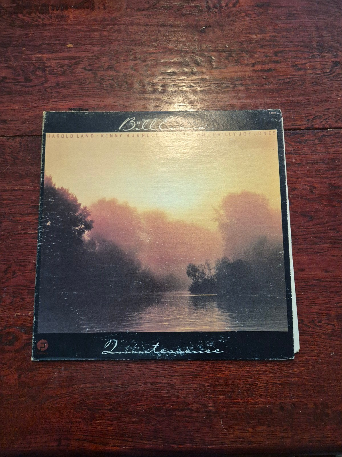 Bill Evans Quintessence LP (Fantasy F-9529), 1960 tot 1980, Gebruikt, Ophalen of Verzenden, 12 inch
