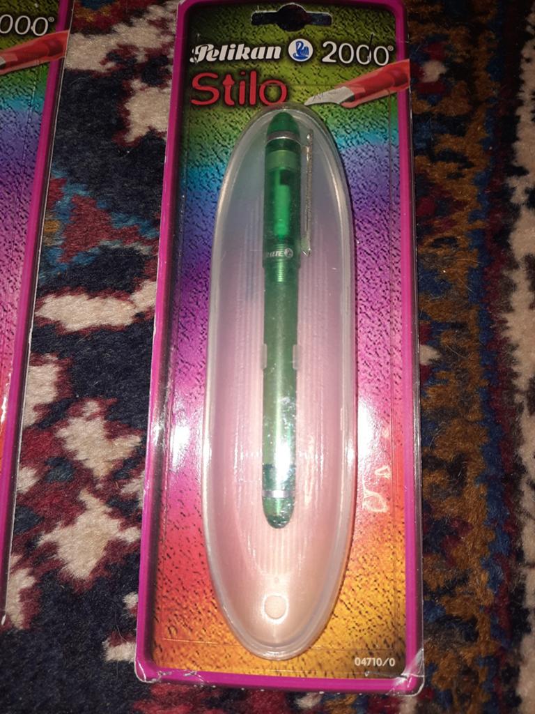 Pelikan stilo 2000 groen, Ophalen of Verzenden, Nieuw, Vulpen, Overige merken