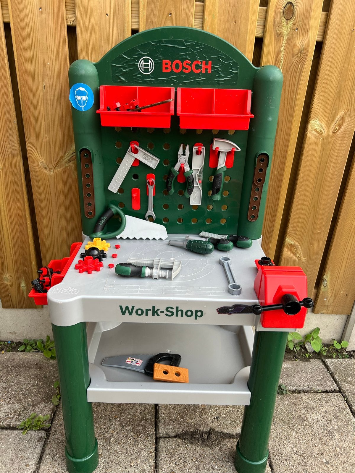 Bosch Werkbank voor Kinderen - Complete Speelset, Kinderen en Baby's, Ophalen of Verzenden, Gebruikt, Jongen of Meisje