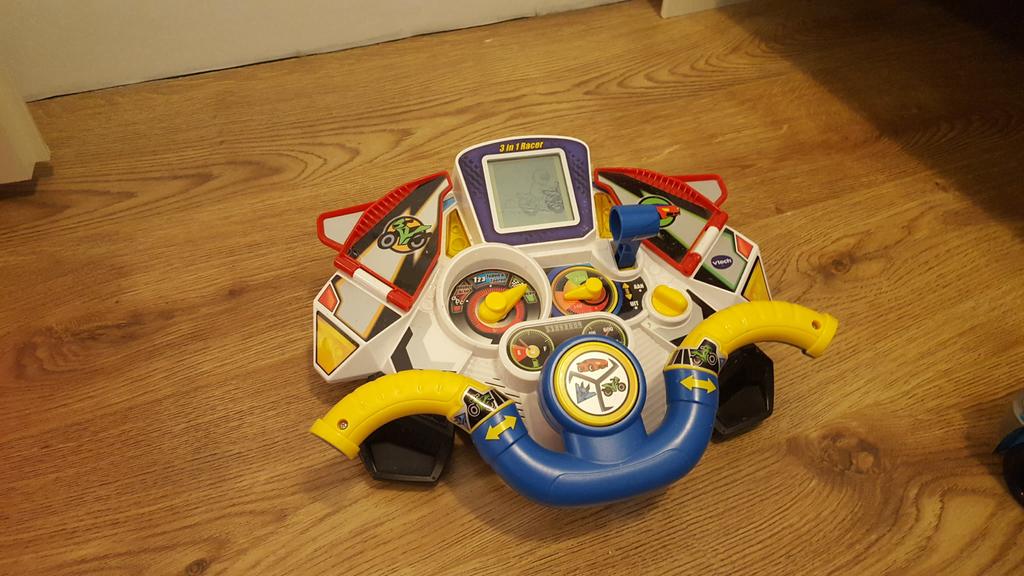 VTech 3-in-1 Racer Stuurwiel Educatief Speelgoed, Kinderen en Baby's, Speelgoed | Vtech, Ophalen of Verzenden, Gebruikt, 2 tot 4 jaar