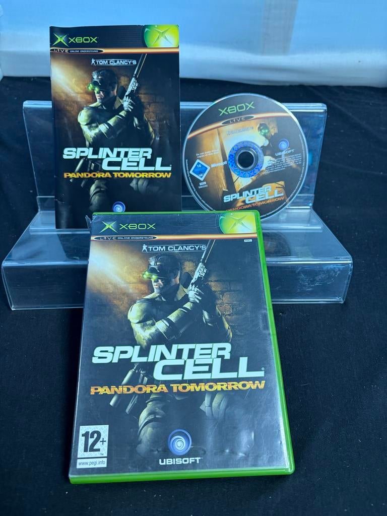 Splinter cell. Pandora tomorrow. Xbox., Spelcomputers en Games, Games | Xbox Original, Tomorrow, Xbox, Ophalen of Verzenden, Zo goed als nieuw