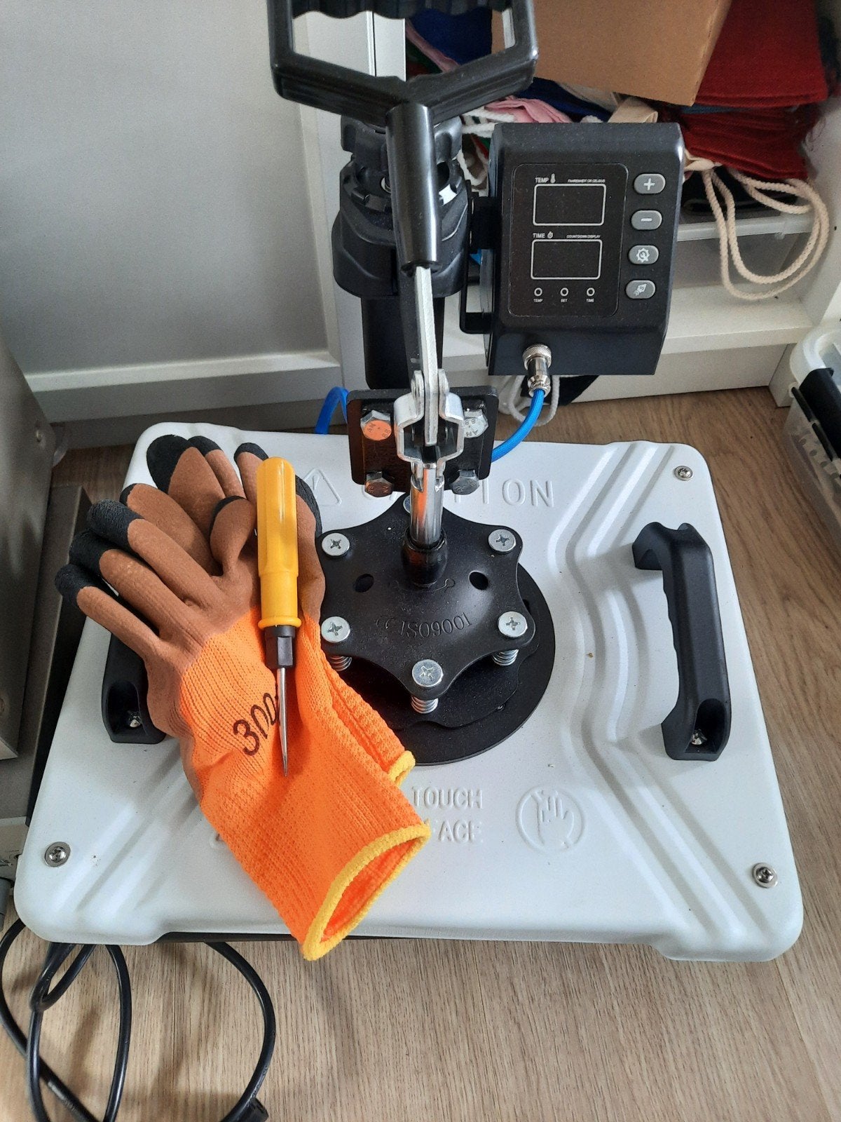 hittepers van Vevor 30 x 38 cm en pettenpers, Ophalen, Zo goed als nieuw
