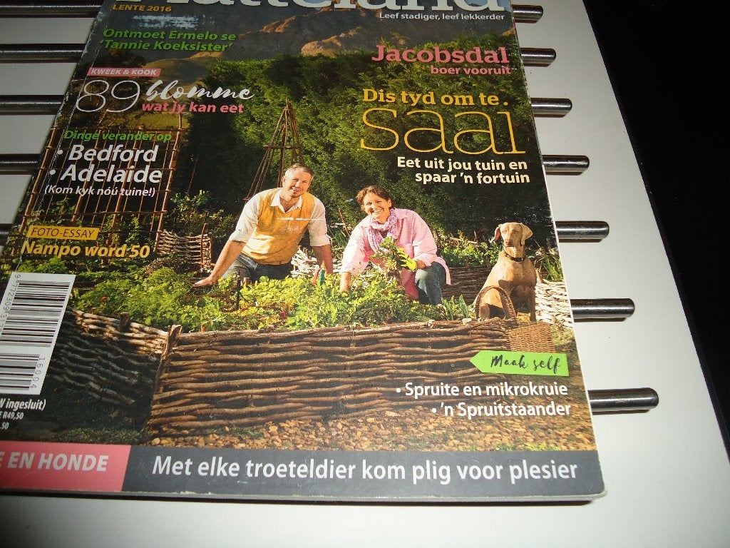 tijdschrift ,,platteland lente ,, uit 2016, Ophalen of Verzenden, Zo goed als nieuw, Wetenschap en Natuur