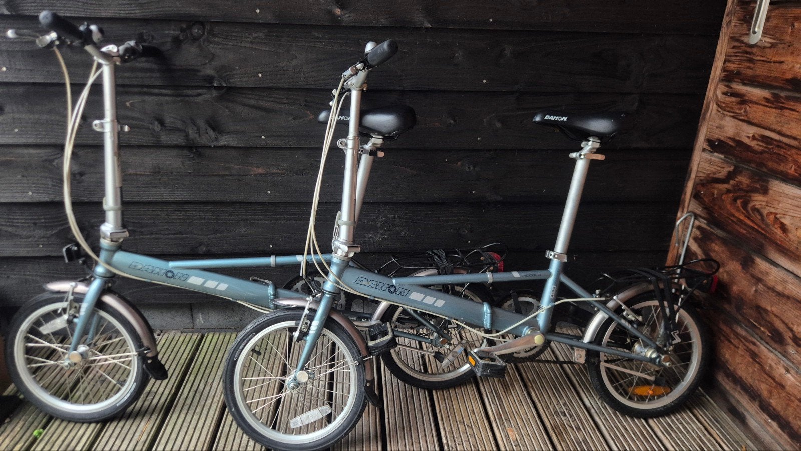 2x Dahon Piccolo vouwfietsen - Ideaal voor stad en camping, Ophalen, Gebruikt, Velgrem, Versnellingen