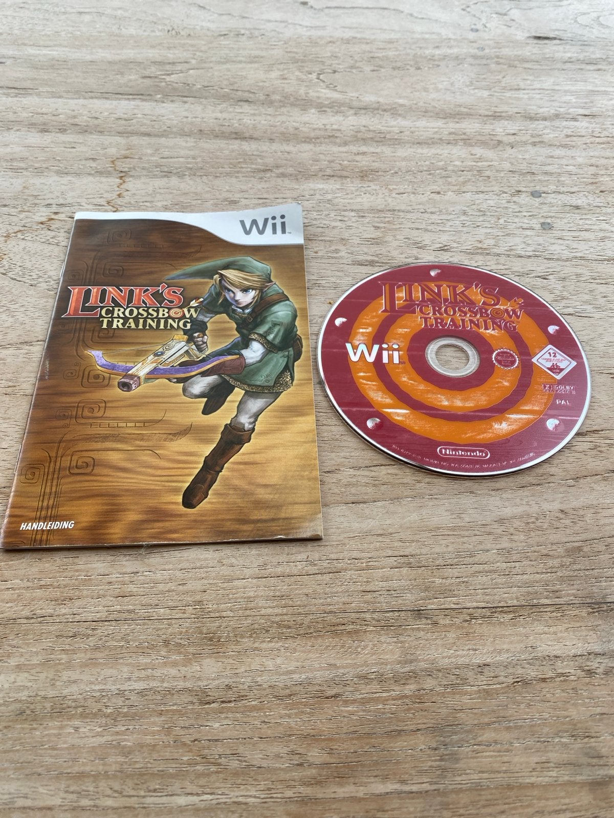 Link's Crossbow Training Nintendo Wii Compleet, Spelcomputers en Games, Games | Nintendo Wii, Ophalen, Gebruikt, Shooter, 1 speler