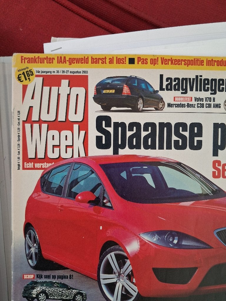 GEZOCHT.  AUTOWEEK JAARGANG 14  NR. 35   2003, Ophalen of Verzenden, Zo goed als nieuw, Algemeen