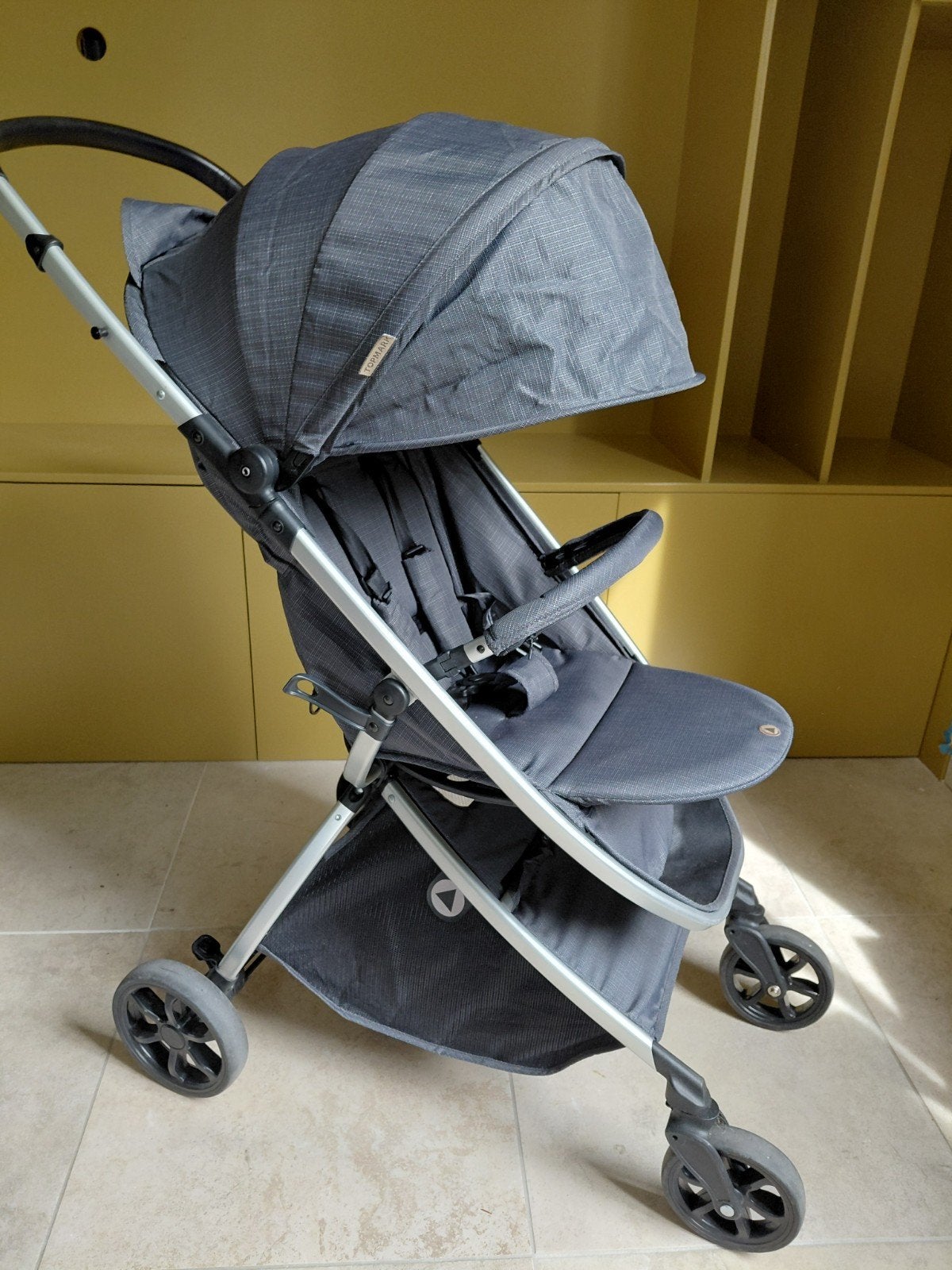 Nette kinderwagen topmark, Ophalen of Verzenden, Zo goed als nieuw, Overige merken, Verstelbare rugleuning