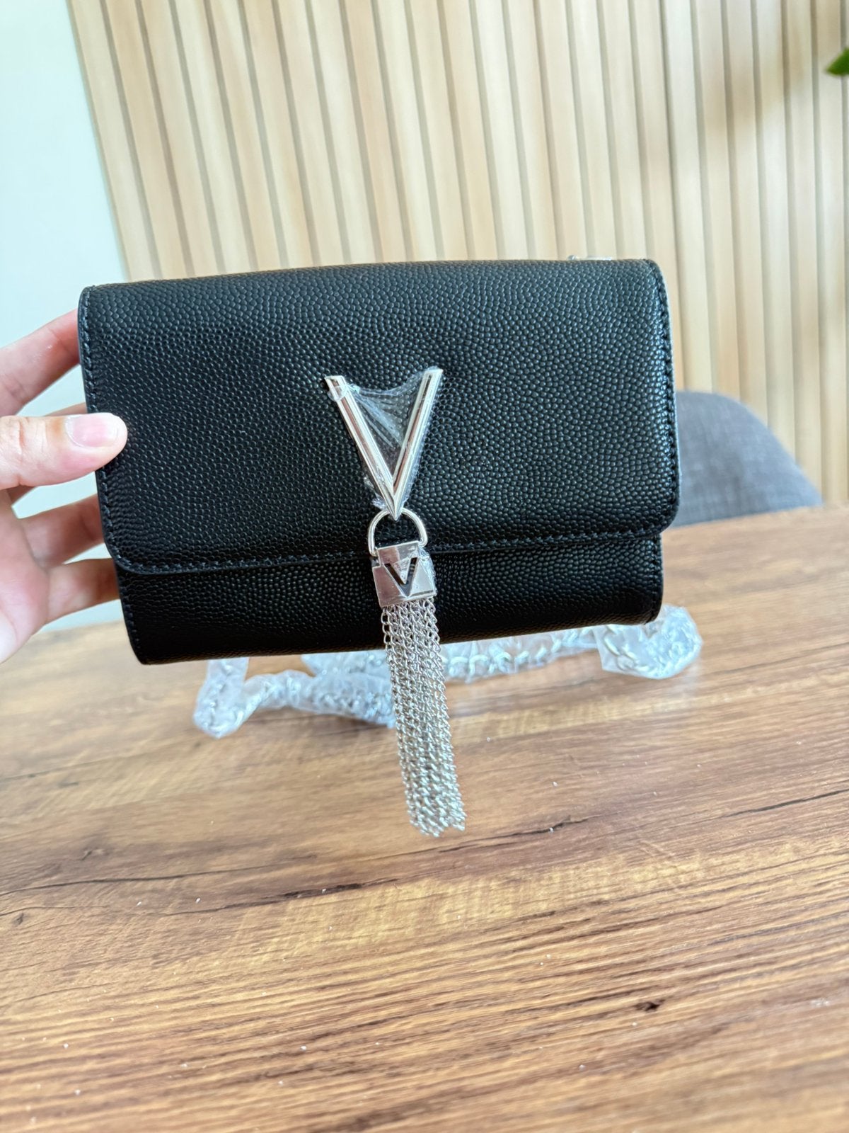 Valentino Bags Divina Crossbody – nieuw en ongebruikt, Ophalen of Verzenden, Zo goed als nieuw, Zwart, Schoudertasje