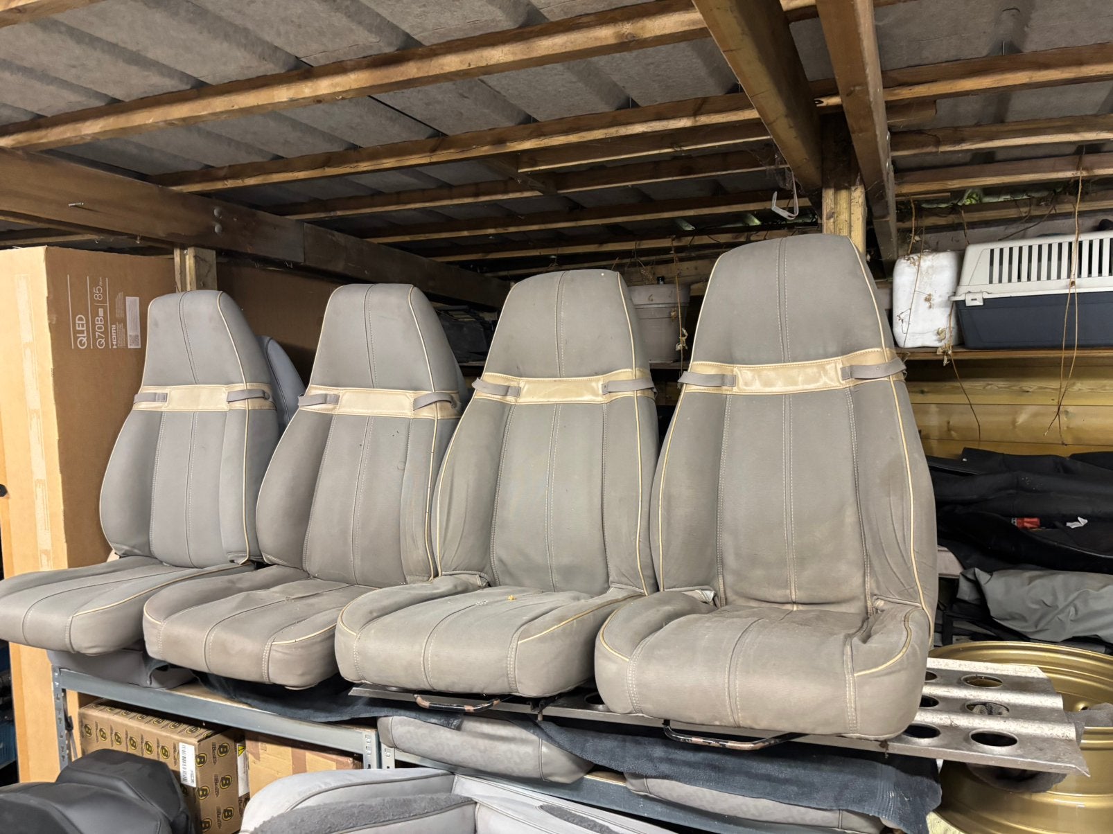 Jeep wrangler yj sahara stoelen, Ophalen, Gebruikt, Jeep