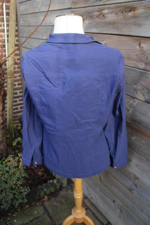 Jasje blauw Robell mt 42 Vaste prijs AANBIEDING, Blauw, Maat 42/44 (L), Ophalen of Verzenden, Zo goed als nieuw