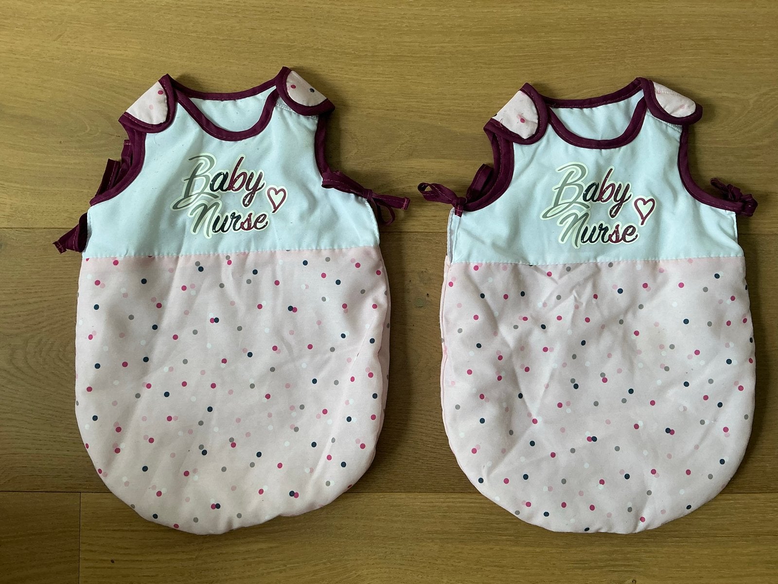 2x Baby Nurse slaapzakken voor babypop, Ophalen of Verzenden, Zo goed als nieuw, Babypop