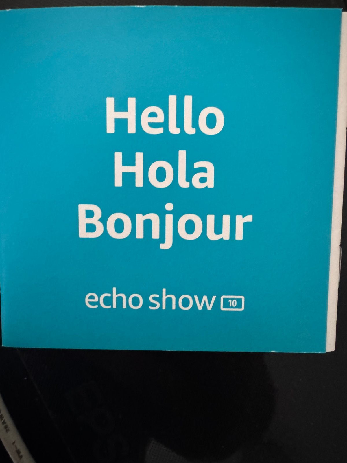 Alexa Echo Show 10 antraciet Smart Home Hub met beeldscherm, Audio, Tv en Foto, Luidsprekers, Overige merken, Stereo speakers