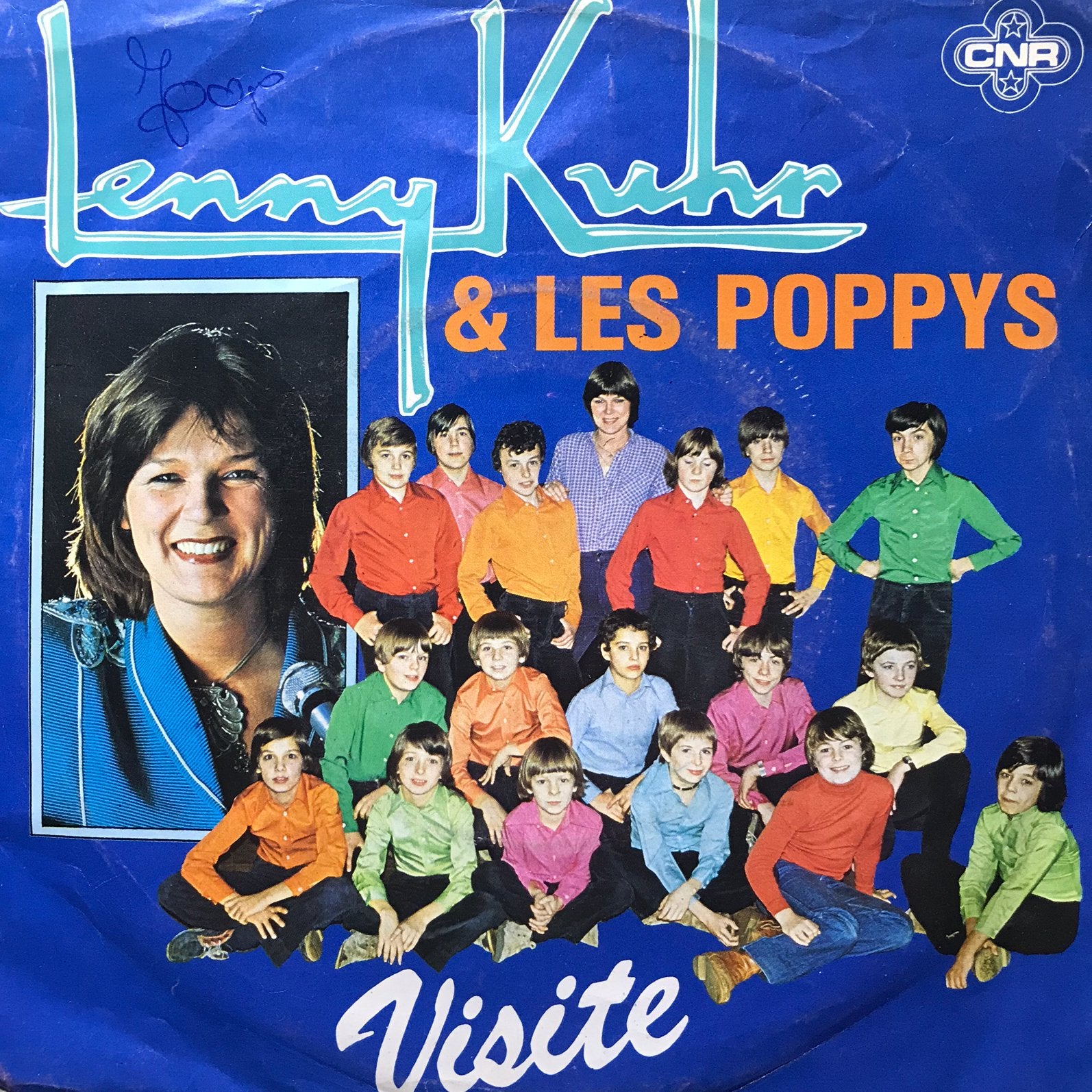 Lenny Kuhr & Les Poppys - Visite (visite ‘n huis vol visite), Ophalen of Verzenden