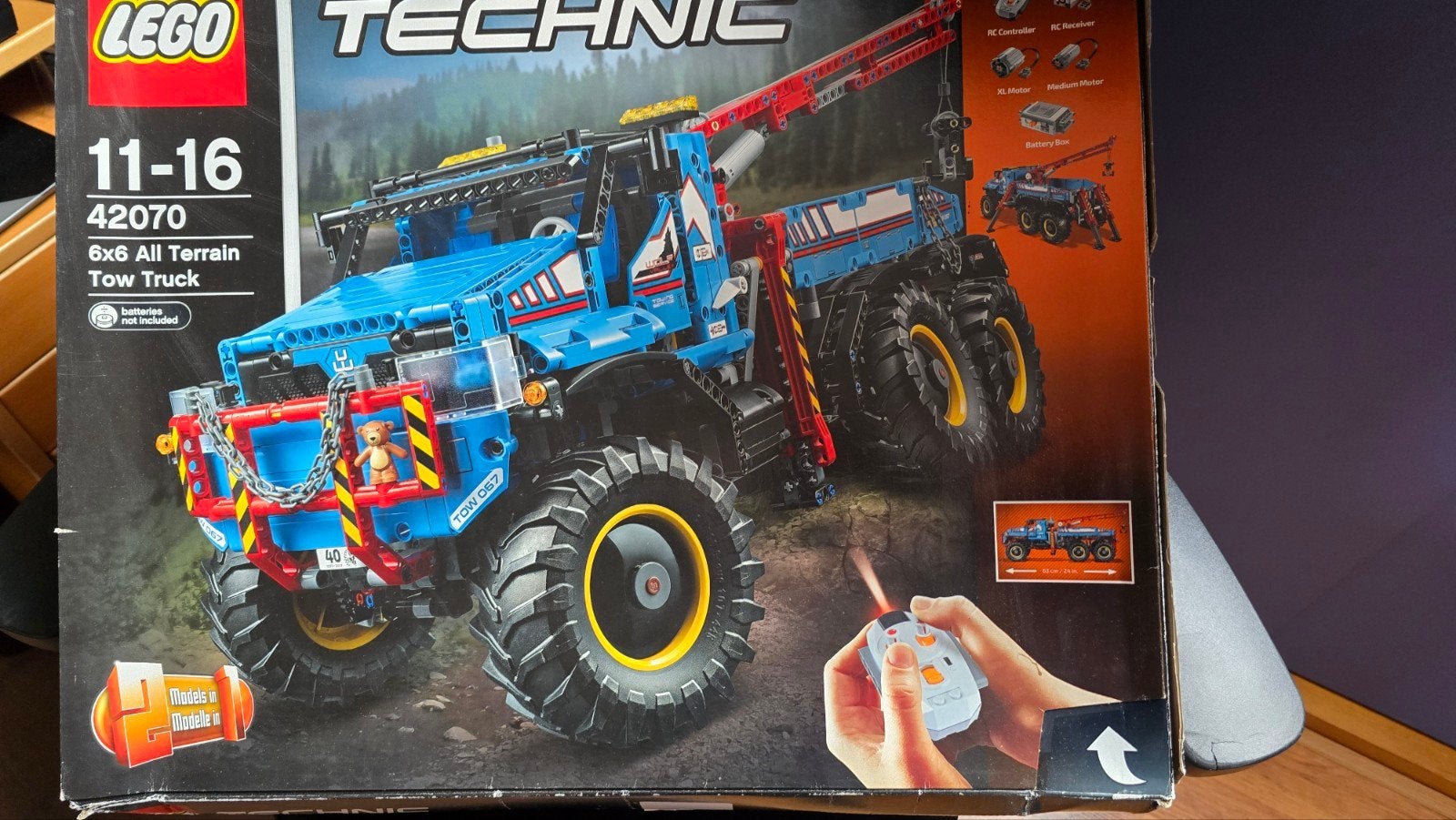 Lego technic kraanwagen 42070 40 jaar jubileum editie., Kinderen en Baby's, Speelgoed | Duplo en Lego, Ophalen of Verzenden