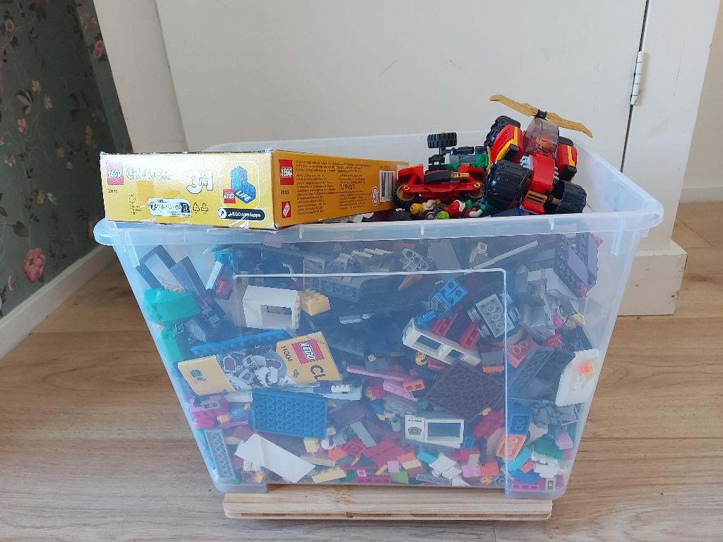 Bijna 6 kilo lego, Ophalen of Verzenden, Gebruikt, Losse stenen, Lego