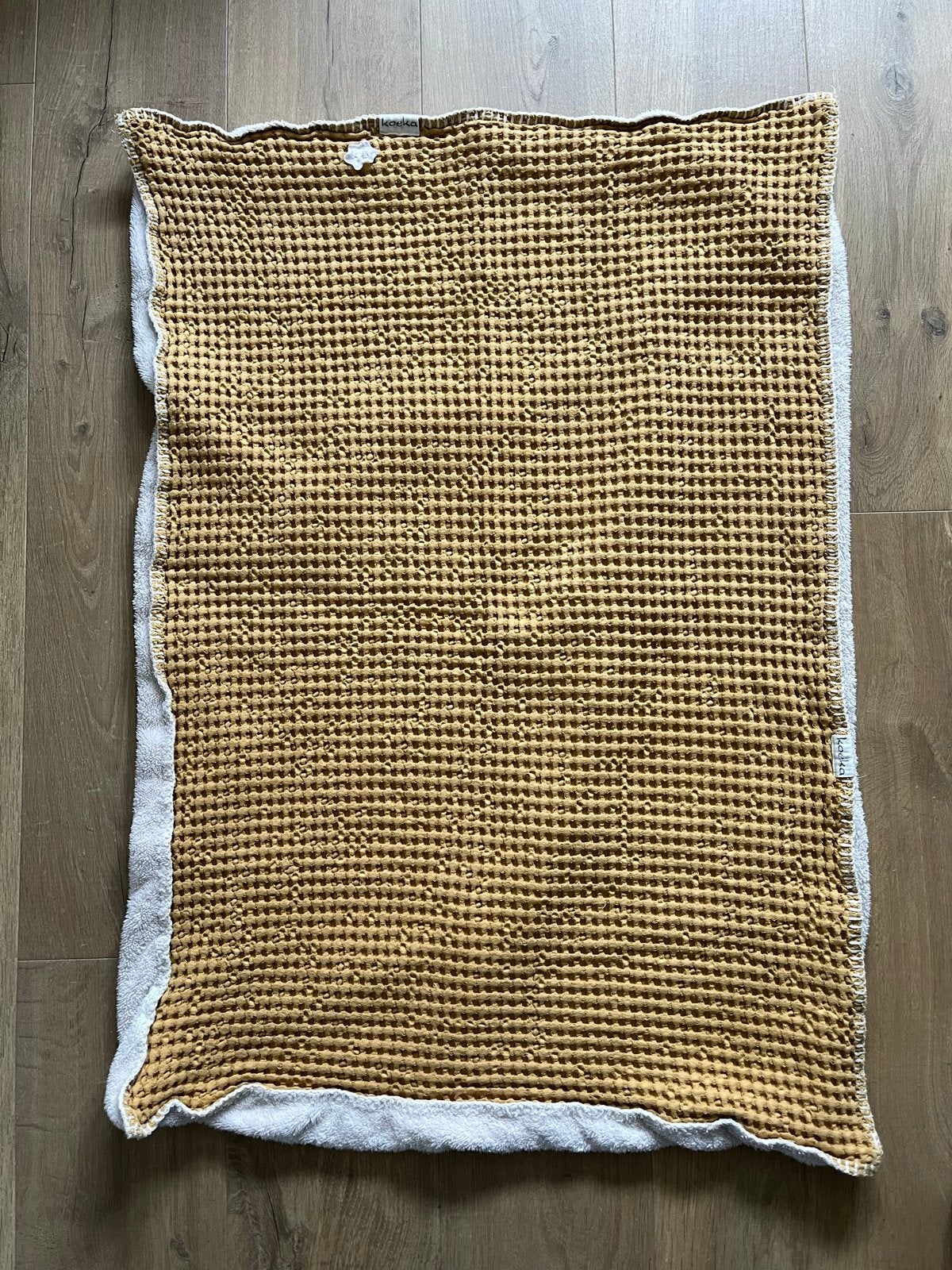 Koeka dekens - set van 2, Kinderen en Baby's, Dekens, Slaapzakjes en Inbakerproducten, Ophalen, Gebruikt, 100 cm of meer, Deken