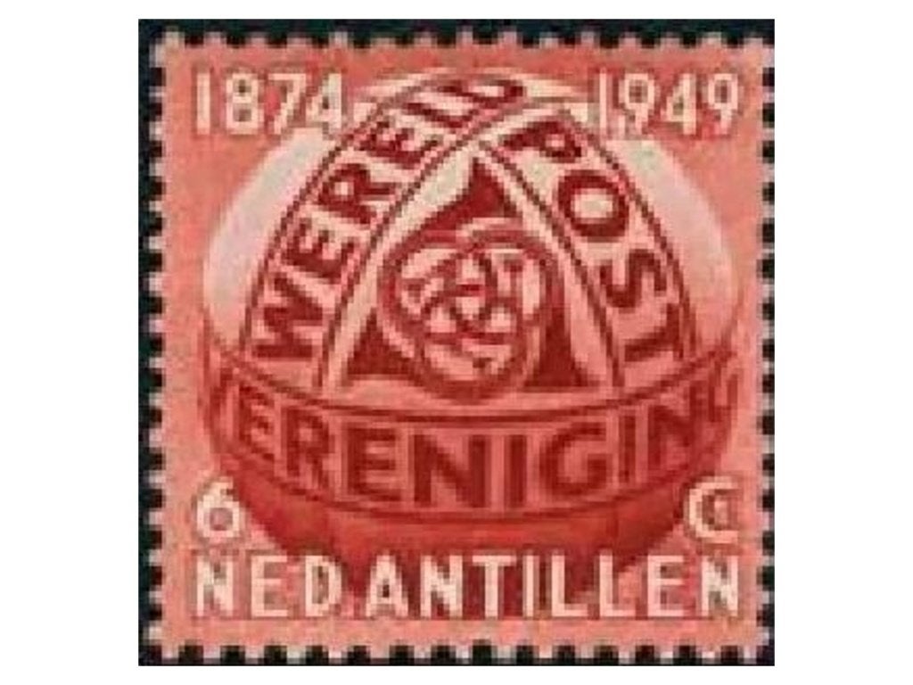Gezocht: Ned. Antillen 1949 UPU 6c vellen/blokken, Ophalen