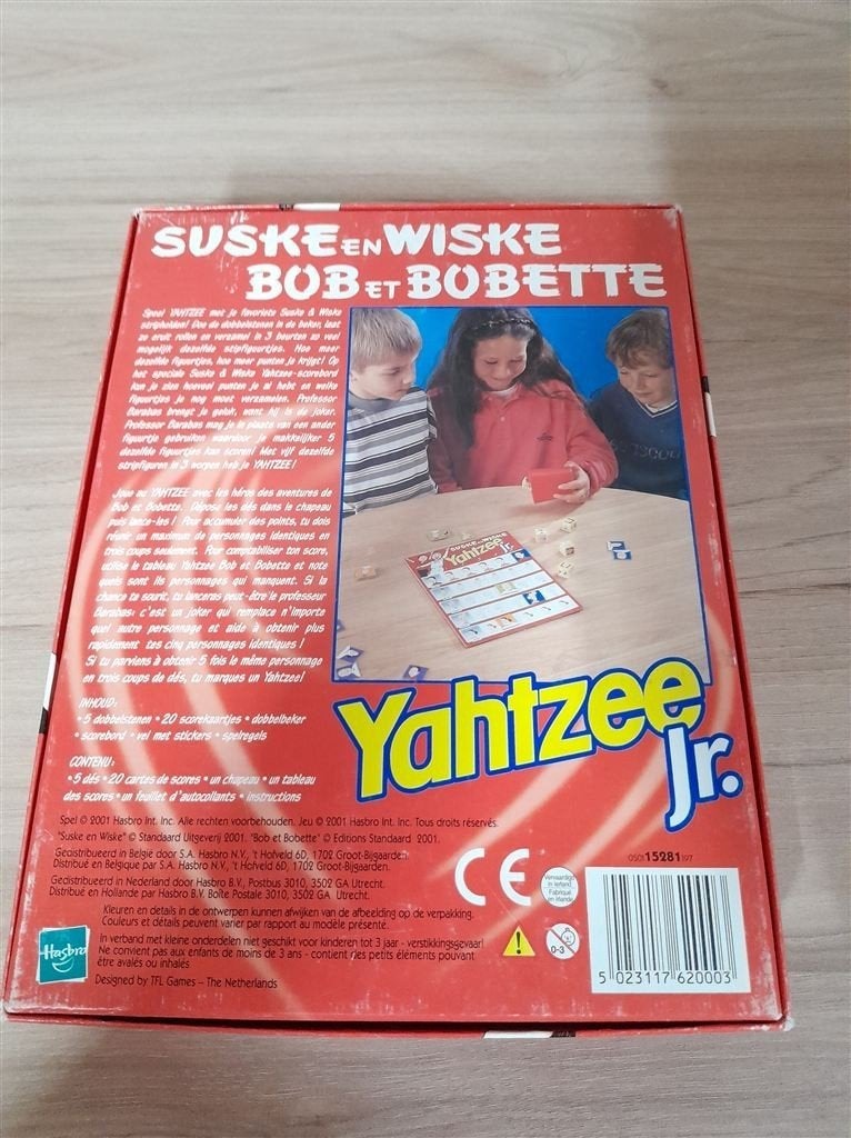 Suske en wiskey Yahtzee - s4645, Verzenden, Zo goed als nieuw
