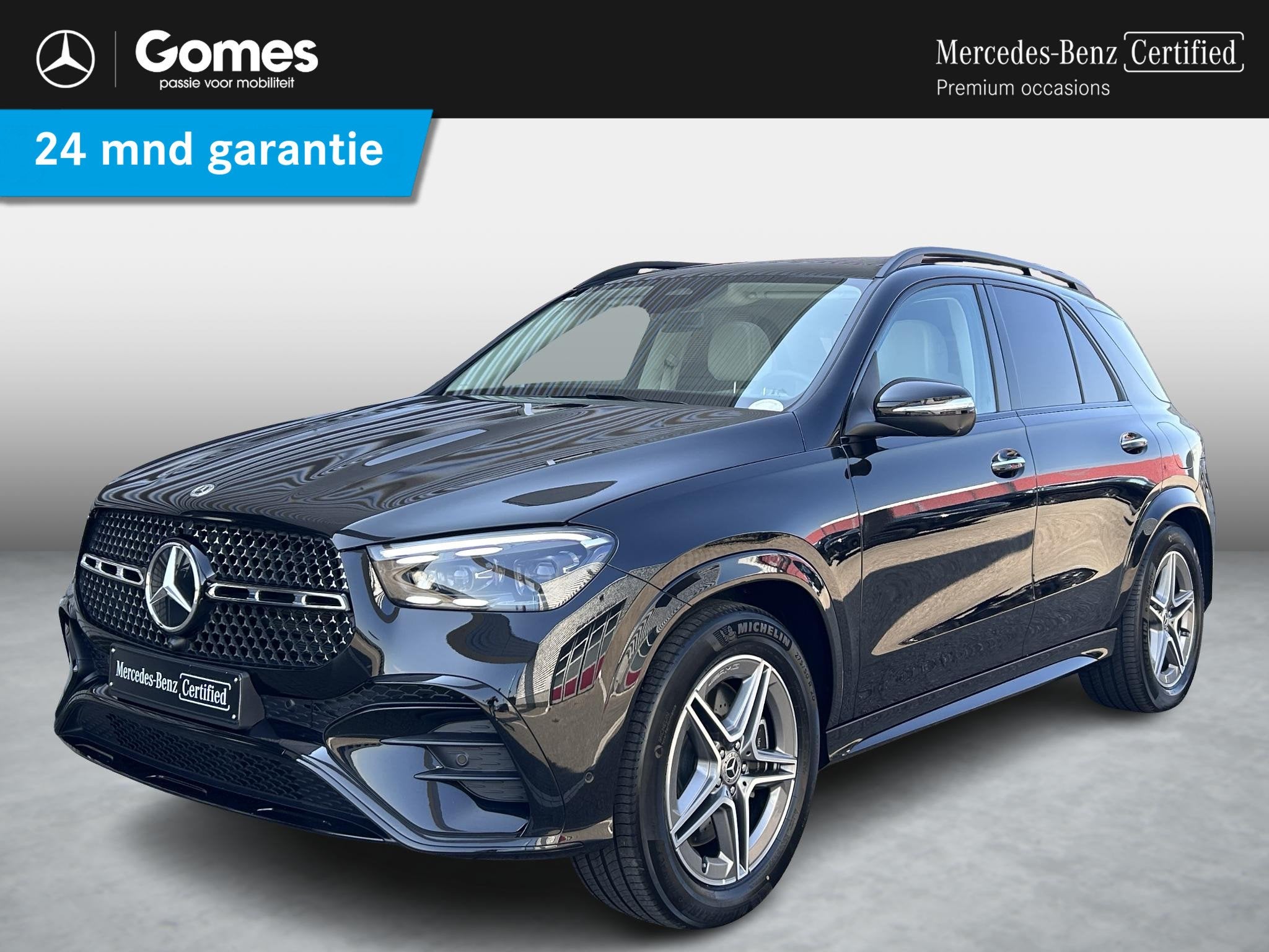 Mercedes-Benz GLE-klasse 400 e 4MATIC AMG Line | Beige Leder