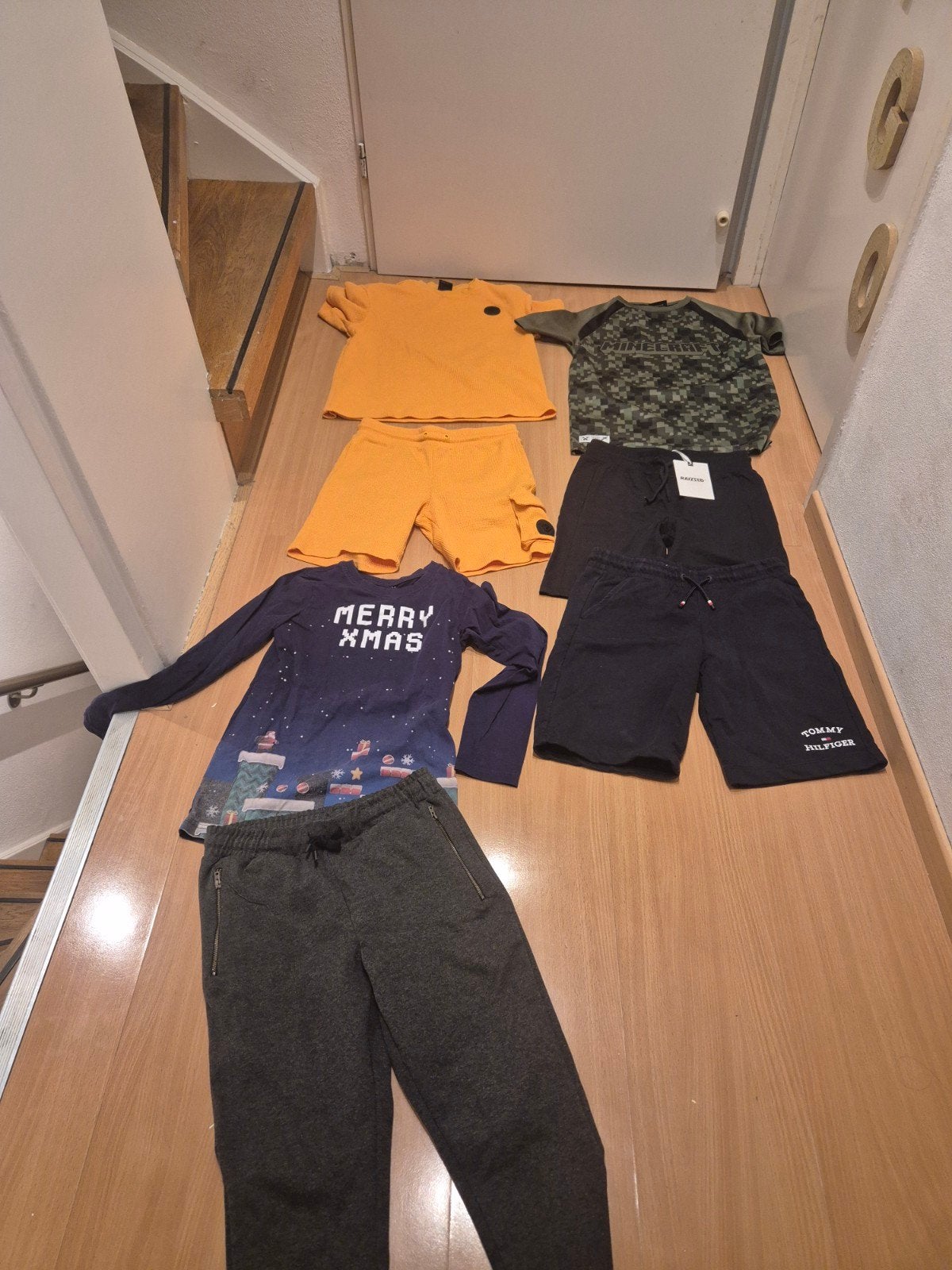 Jongens Kledingpakket Maat 152 (Tommy Hilfiger & Minecraft), Ophalen of Verzenden, Gebruikt, Tommy Hilfiger, Minecraft, Jongen
