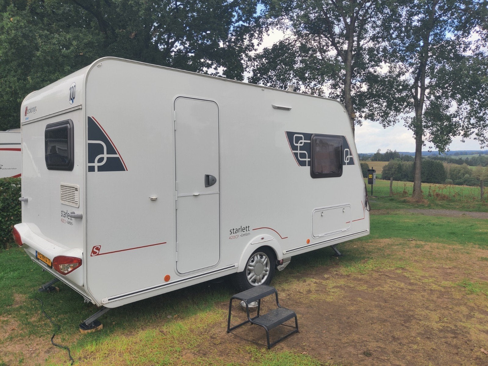 Sterckeman Starlett 420CP - Lichtgewicht Caravan met mover, Vast bed, Sterckeman, Treinzit, 750 - 1000 kg