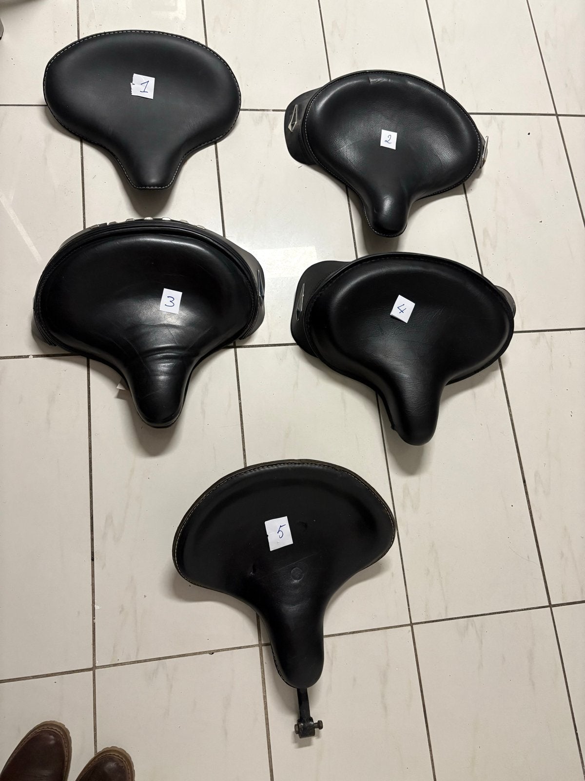 Harley Davidson Panhead Shovelhead Panzadels solo zadels, Ophalen of Verzenden, Gebruikt