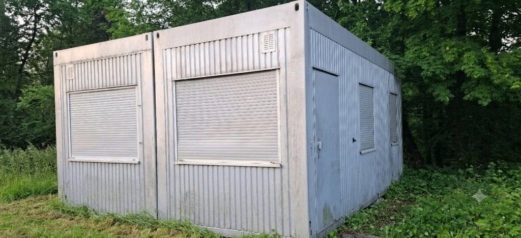 Algeco Dubbele Bureelcontainer 6x5m (30m²) airco & rolluiken, Ophalen, Gebruikt