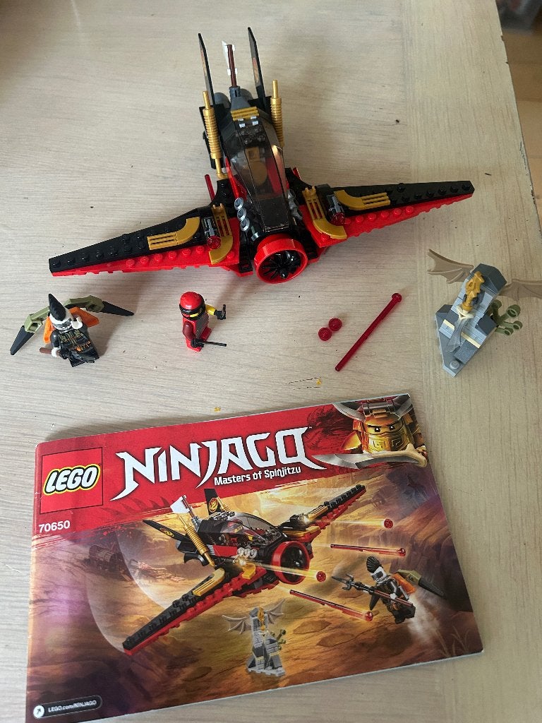 lego ninja go set 70650, Compleet, Lego, Ophalen of Verzenden, Zo goed als nieuw