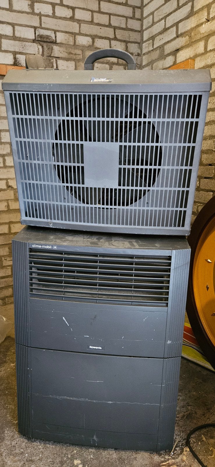 Rowenta Clima-air 090 Mobiele Airco op wieltjes, Ophalen, Gebruikt, Minder dan 60 m³, 3 snelheden of meer