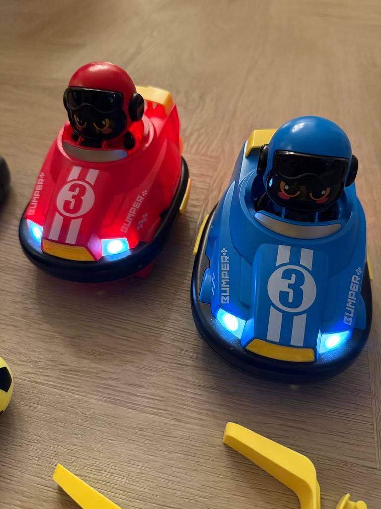 Rc bumper cars met goals zgan, Kinderen en Baby's, Ophalen of Verzenden, Zo goed als nieuw