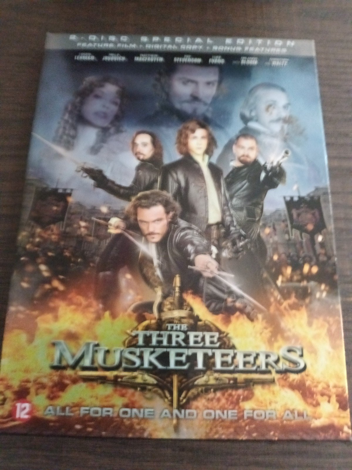 2-dvd The Three Musketeers, Vanaf 16 jaar, Ophalen of Verzenden, Zo goed als nieuw