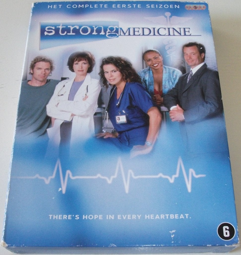 Dvd *** STRONG MEDICINE *** 5-Disc Boxset Seizoen 1, Gebruikt, Seizoen 1, Nederlands, Drama