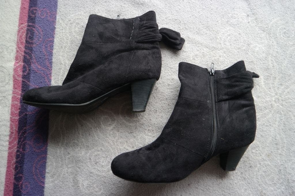 Leuke zwarte enkel laarzen. Maat 40. Merk Trend One, Kleding | Dames, ., Zwart, Lage of Enkellaarzen, Ophalen of Verzenden