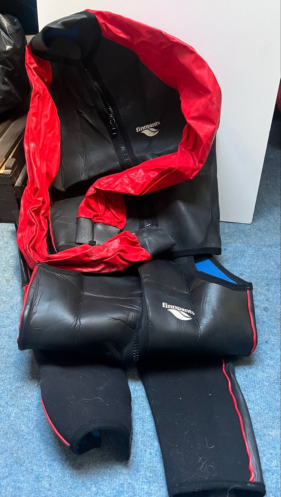 Finnpants Drysuit - Duikpak/Droogpak maat 102, Watersport en Boten, Watersportkleding, Ophalen, Gebruikt, Dame of Heer, Drysuit