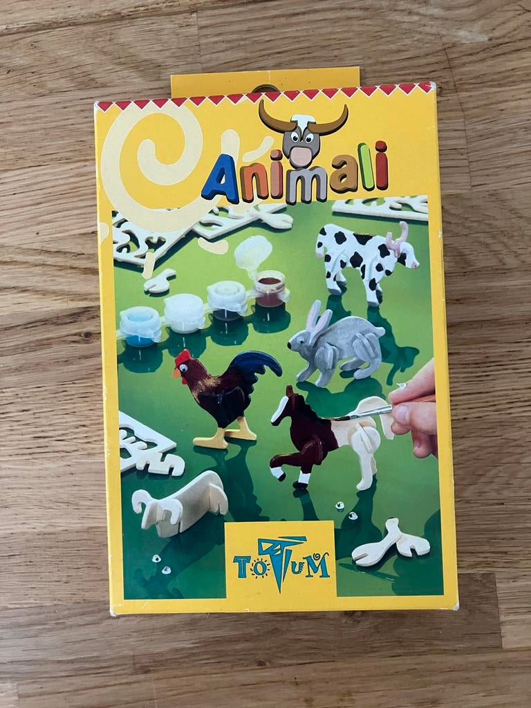 Totum Animali: Knutselset Dieren Schilderen, Kinderen en Baby's, Speelgoed | Educatief en Creatief, Ophalen, Nieuw, Knutselen