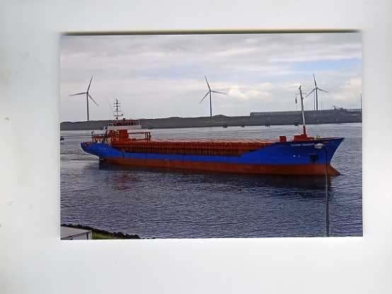 scheepvaart-foto-olymp trader, Ophalen of Verzenden, Zo goed als nieuw, Motorboot, Boek of Tijdschrift