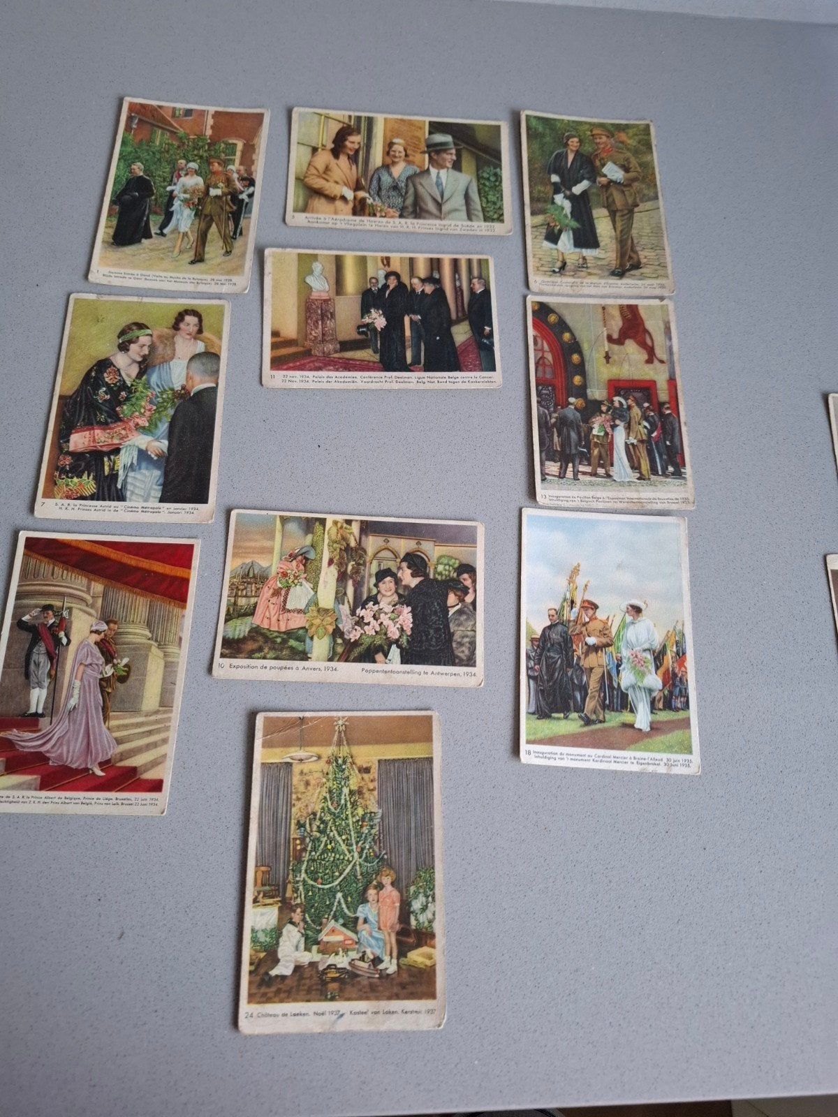 Vintage Côte d'Or Koningin Astrid verzamelkaarten, Verzamelen, Ophalen of Verzenden, Gebruikt