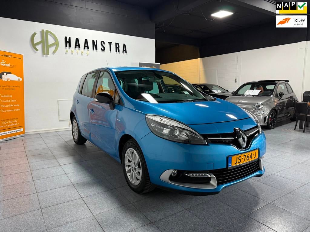Renault Scénic 1.2 TCe Limited 1e Eig Navigatie Renault Dea, Voorwielaandrijving, Stof, Gebruikt, 4 cilinders