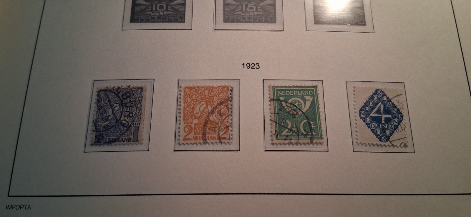 Nederlandse postzegels uit 1923 - Gestempeld, Postzegels en Munten, Ophalen of Verzenden, T/m 1940, Gestempeld