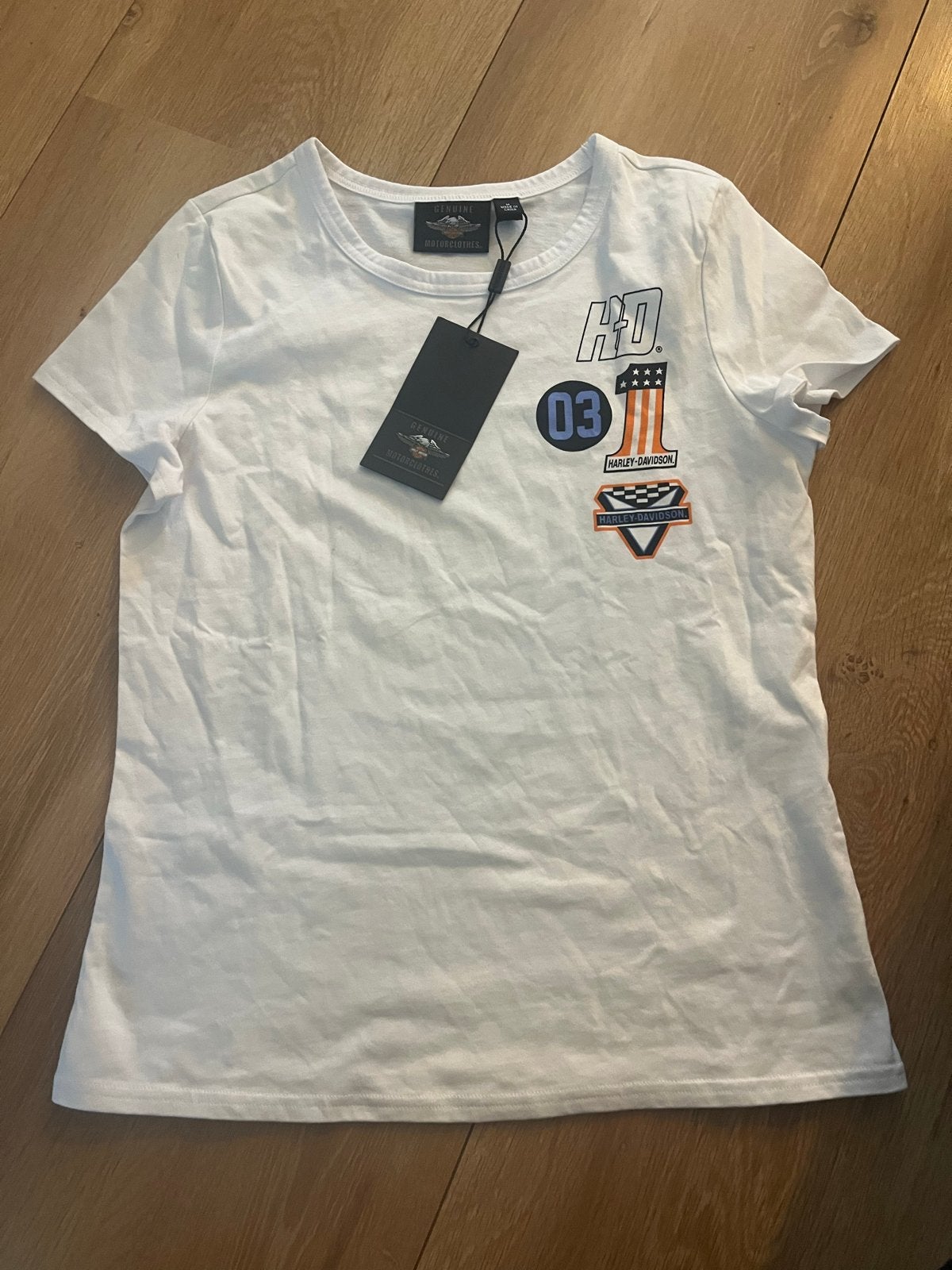 HD T-shirt dames wit, nieuw, maat M, Maat 38/40 (M), Wit, Nieuw, Ophalen of Verzenden