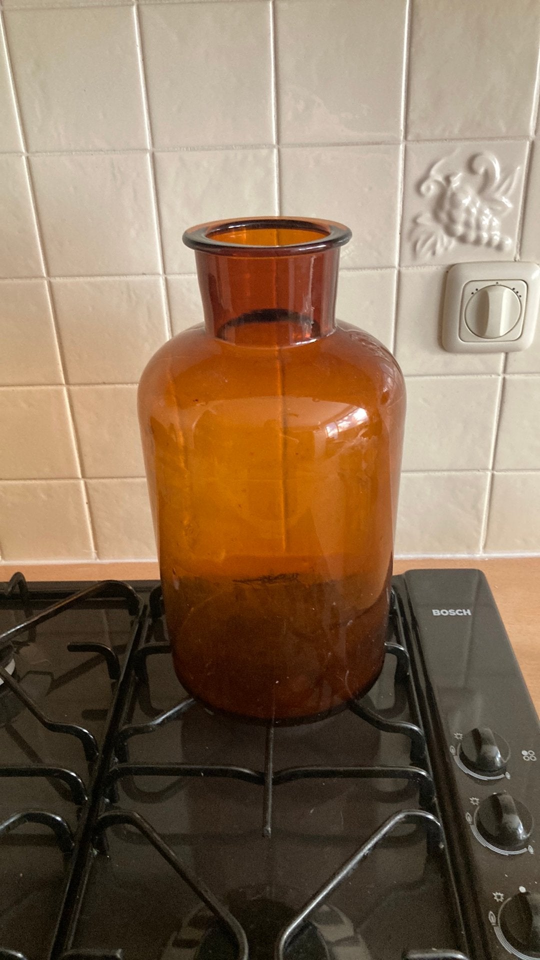 Apothekerspot vaas vintage, Ophalen, Gebruikt, Overige kleuren, 30 cm