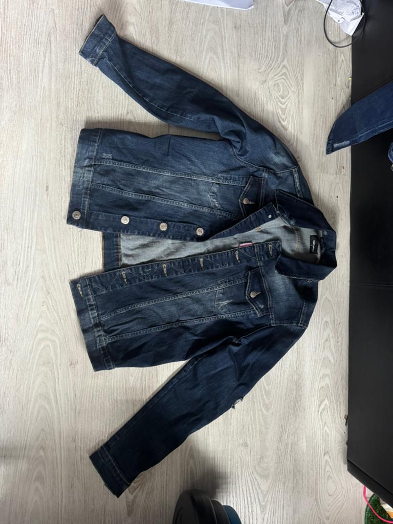 Spijkerjas D2, Kleding | Heren, Jassen | Winter, Ophalen of Verzenden, Nieuw, Maat 46 (S) of kleiner, Blauw