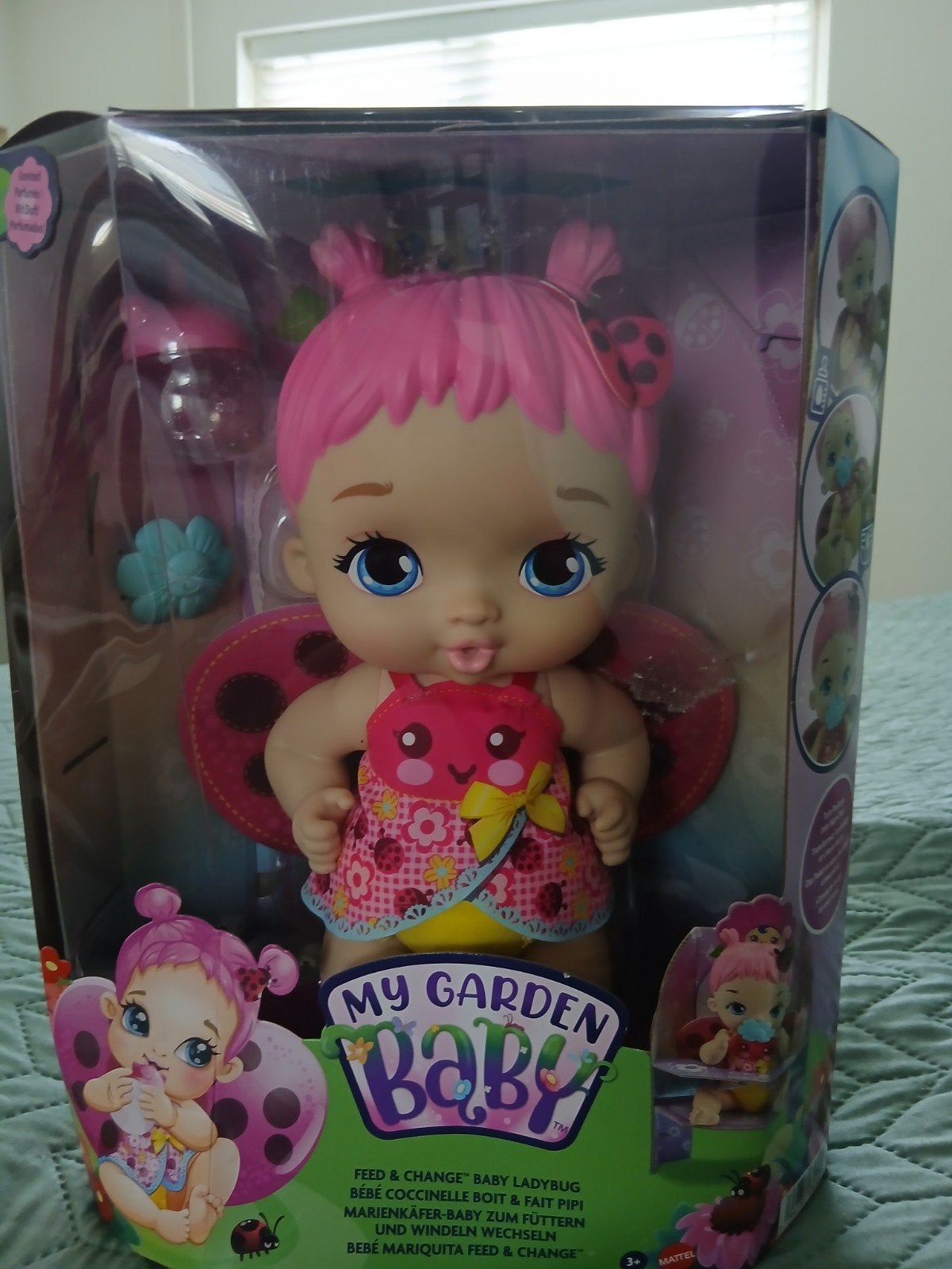 My Garden Baby lieveheersbeestje pop - Nieuw in doos, Ophalen of Verzenden, Nieuw, Babypop