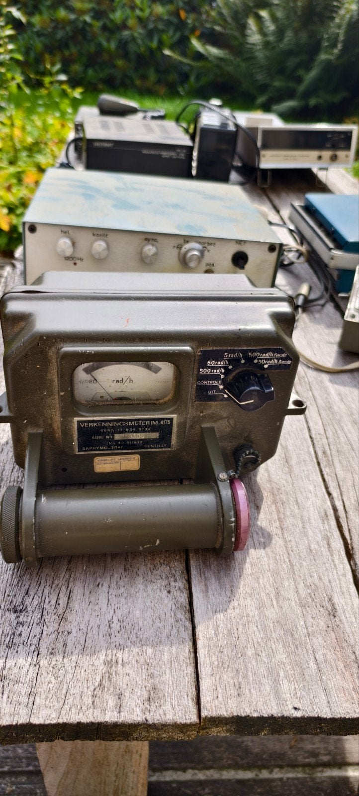 Geigerteller, verkenningsmeter IM. 4175, Verzamelen, Ophalen of Verzenden, Landmacht, Nederland